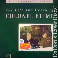 The Life and Death of Colonel Blimp Criterion #37 LaserDisc Drama