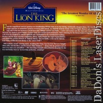 The Lion King LaserDisc, Rare LaserDiscs, AC-3 Dolby Digital