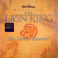 The Lion King WS AC-3 CAV THX Rare NEW LaserDisc Boxset Disney
