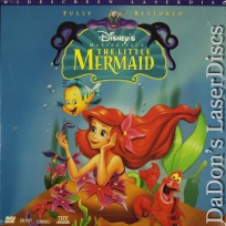 The Little Mermaid AC-3 THX WS LaserDisc Disney Benson Animation