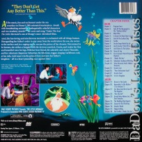 The Little Mermaid AC-3 THX WS LaserDisc Disney Benson Animation