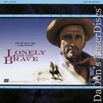 Lonely Are the Brave Rare WS LaserDisc Douglas Rowlands Western