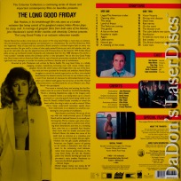 The Long Good Friday WS NEW Criterion LaserDisc #331 Drama