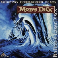 Moby Dick Rare Remastered LaserDisc Peck Basehart Action *CLEARANCE*