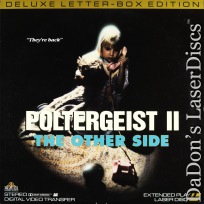 Poltergeist II AC-3 LaserDisc NEW Remastered WS Rare Spielberg O\'Rourke Horror