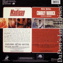 Madigan / Charley Varrick Widescreen Encore LaserDisc Double Drama