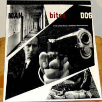 Man Bites Dog Rare Criterion LaserDisc #215 Belvaux Drama Foreign