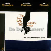 The Man with the Golden Arm Mega-Rare LaserDiscs Sinatra Novak Crime Drama