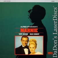 Marnie LaserDisc Hitchcock Connery Hedren Mystery