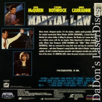 Martial Law Rare LaserDisc Cynthia Rothrock David Carradine Action *CLEARANCE*