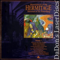 Masterpieces of the Hermitage 1 Rare CAV LaserDisc Box Documentary