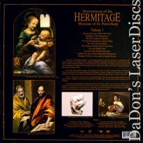 Masterpieces of the Hermitage 1 Rare CAV LaserDisc Box Documentary