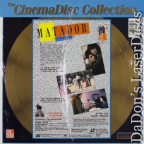 Matador WS CinemaDisc LaserDisc Almodovar Banderas Drama Foreign