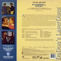 The McConnell Story Widescreen Rare NEW LaserDisc Alan Ladd Drama
