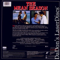The Mean Season LaserDisc Kurt Russel Andy Garcia Crime Thriller *CLEARANCE*
