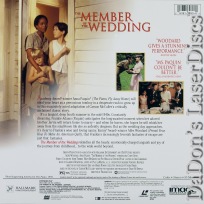 The Member of the Wedding Rare LaserDisc Paquin Drama