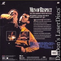 Men of Respect WS LaserDisc Rare LD Turturro Steiger Gangster