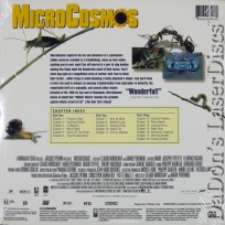 MicroCosmos WS AC-3 CAV LaserDisc Mega-Rare NEW LD Bugs Documentary