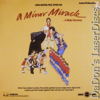 A Minor Miracle Rare NEW LaserDisc Huston Pele Drama