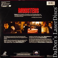 Mobsters DSS LaserDisc Slater Dempsey Grieco Mandylor Prohibition Crime Drama