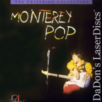 Monterey Pop Criterion #43 Rare LaserDisc Hendrix Jopliin *CLEARANCE*