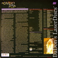 Monterey Pop Criterion #43 Rare LaserDisc Hendrix Jopliin *CLEARANCE*