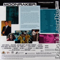 Moonraker AC-3 THX WS Rare Spy NEW LaserDisc 007 Bond Moore Action