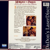 Morgan The Pirate Mega-Rare LaserDisc Steve Reeves Adventure