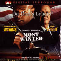 Most Wanted DTS WS LaserDisc Rare LD Voight Wayans Action