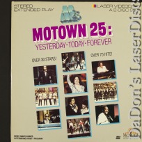 Motown 25 Yesterday, Today, Forever Rare LaserDisc