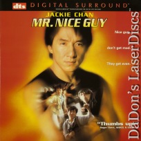 Mr. Nice Guy DTS WS LaserDisc Rare LD Jackie Chan Action