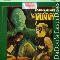 The Mummy 1932 Encore Rare LaserDisc Boris Karloff