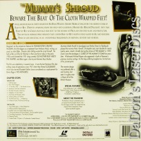 The Mummy\'s Shroud Elite Uncut WS LaserDisc Morrell Horror