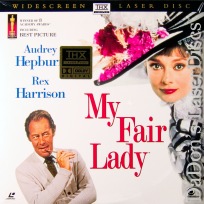 My Fair Lady AC-3 THX WS LaserDisc Hepburn Harrison Musical