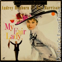 My Fair Lady WS Rare LaserDisc Boxset Sp Ed Hepburn Harrison