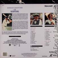 The Natural WS Pioneer Special Ed PSE LaserDisc Redford Sports Drama