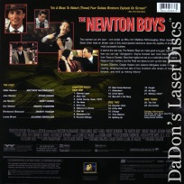 The Newton Boys AC-3 WS LaserDisc NEW McConaughey Hawke Crime Drama