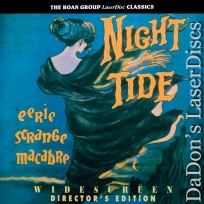 Night Tide WS Dir Cut Roan Rare LaserDisc Hopper Lawson Drama