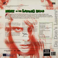Night of the Living Dead Elite THX LaserDisc Romero Horror