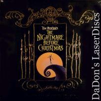 The Nightmare Before Christmas WS LaserDisc Box Set Animation