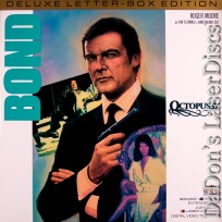 Octopussy WS NEW LaserDisc 007 James Bond Roger Moore Spy Action