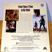 Once Upon a Time in the West LaserDisc WS Bronson Western