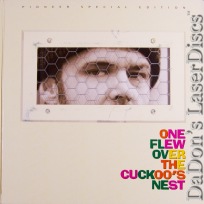 One Flew Over The Cuckoo\'s Nest DSS THX WS PSE LaserDisc Book Drama