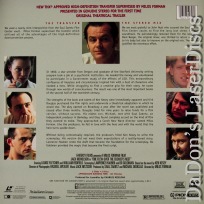 One Flew Over the Cuckoo\'s Nest PSE WS LaserDisc Nicholson