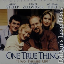 One True Thing LaserDisc WS AC-3 NEW Meryl Streep Rare Drama