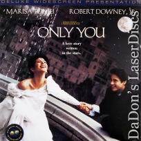 Only You Widescreen Rare Romantic Comedy LaserDisc Tomei Downey