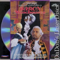Original Fabulous Adventures of Baron Munchausen LaserDisc *CLEARANCE*