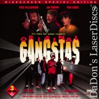Original Gangstas AC-3 WS Rare LaserDisc Brown Grier Thriller