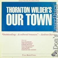 Thornton Wilder\'s Our Town Rare LaserDisc Beatty Drama