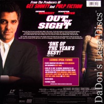 Out of Sight AC-3 WS Signature Collection Rare NEW LaserDisc Drama